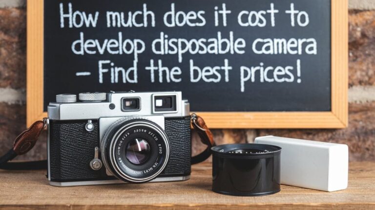 How Much Does It Cost to Develop Disposable Camera – Find the Best Prices 2025!