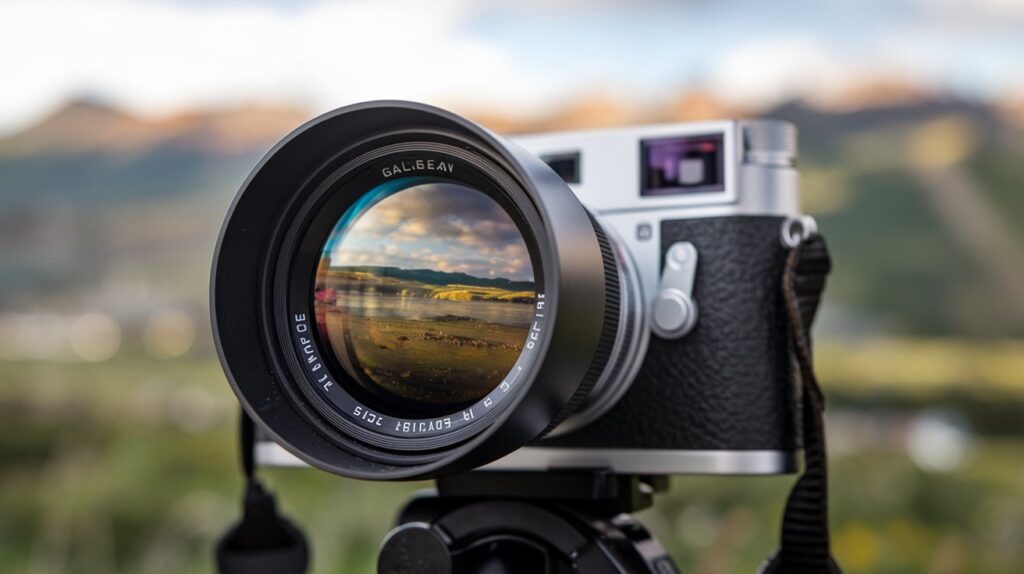 How does the Galilean viewfinder work with Leica’s rangefinder?