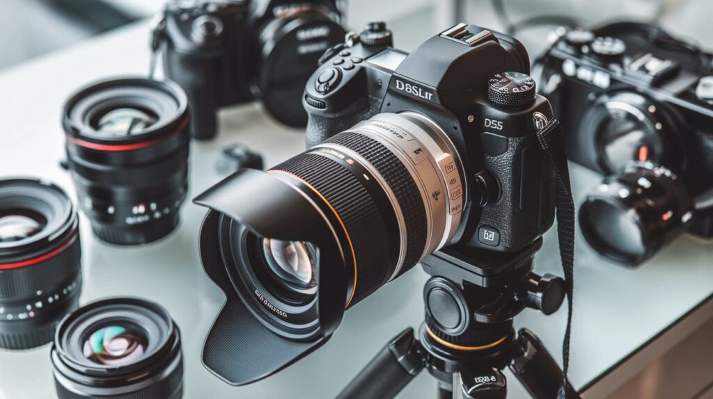 What is the main advantage of a DSLR over a mirrorless camera? 