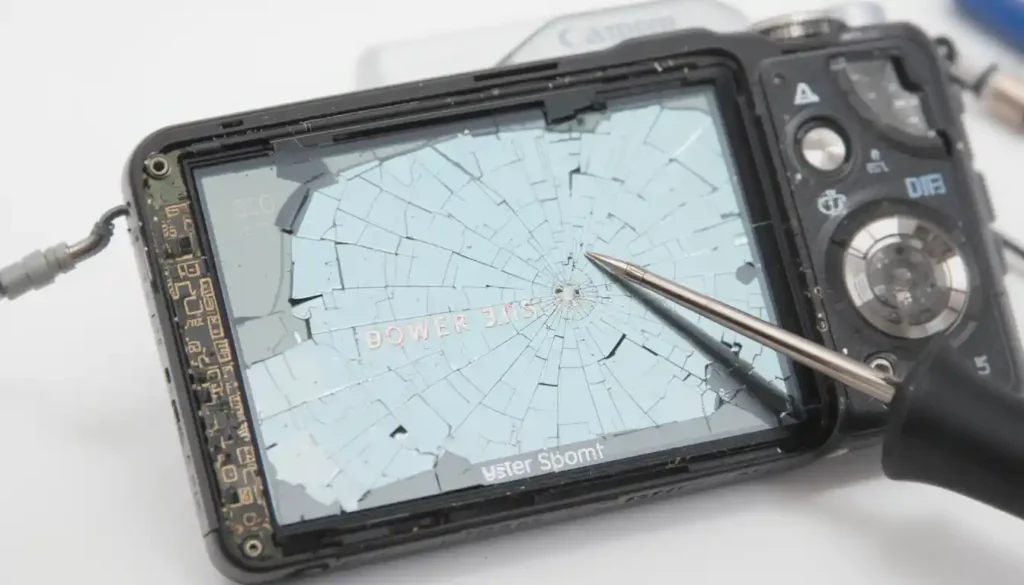 Inspect the LCD Screen for Damage