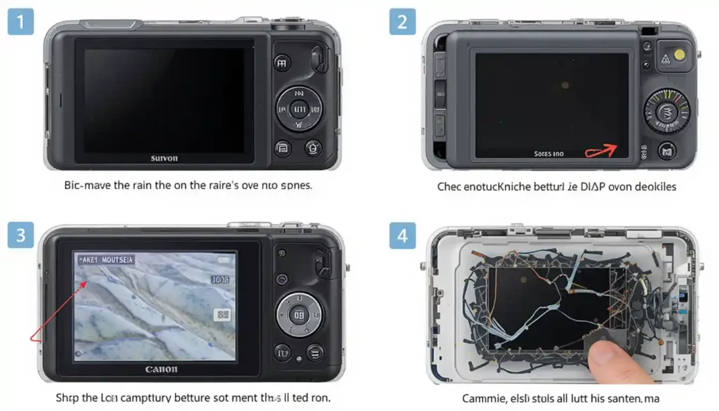 Step-by-Step Fixes for a Canon PowerShot Black Screen 