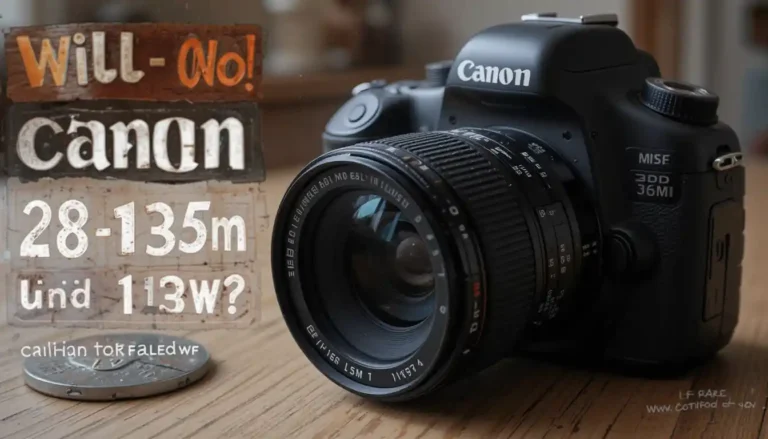 Will Old Canon 28-135mm Lens Fit New Canon Camera?