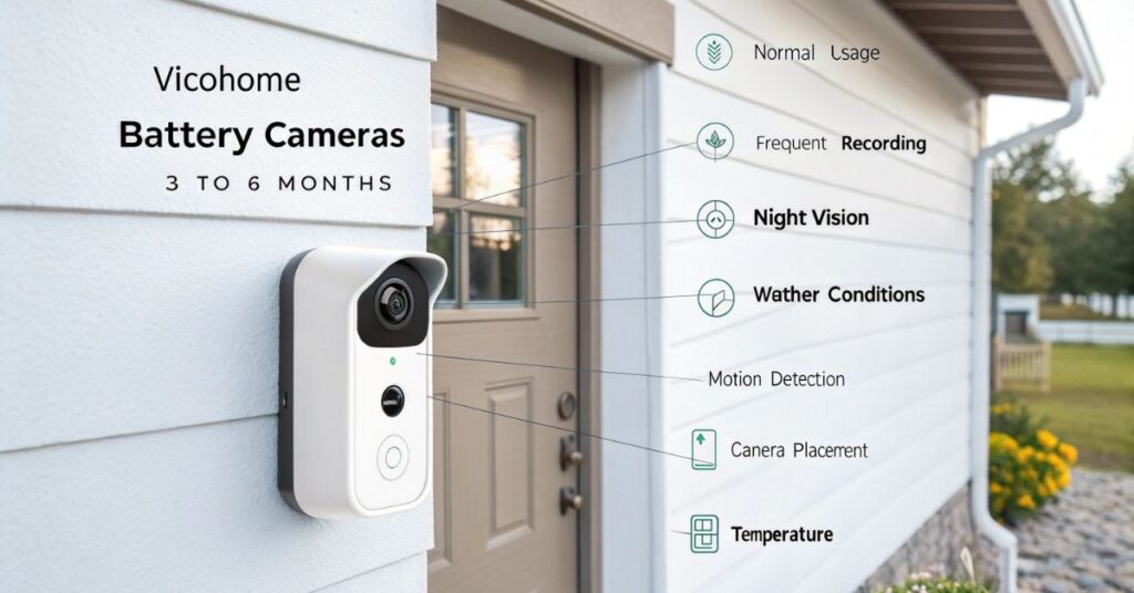 How Long Does a VicoHome Battery Camera Last?