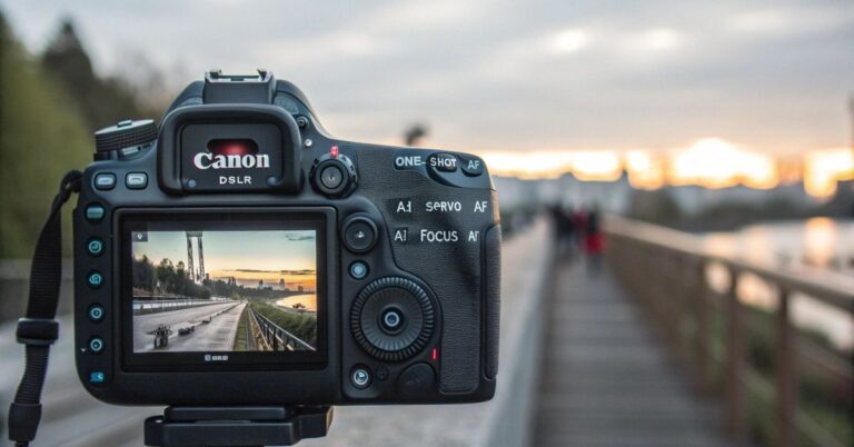 How to Focus on a Canon Camera
