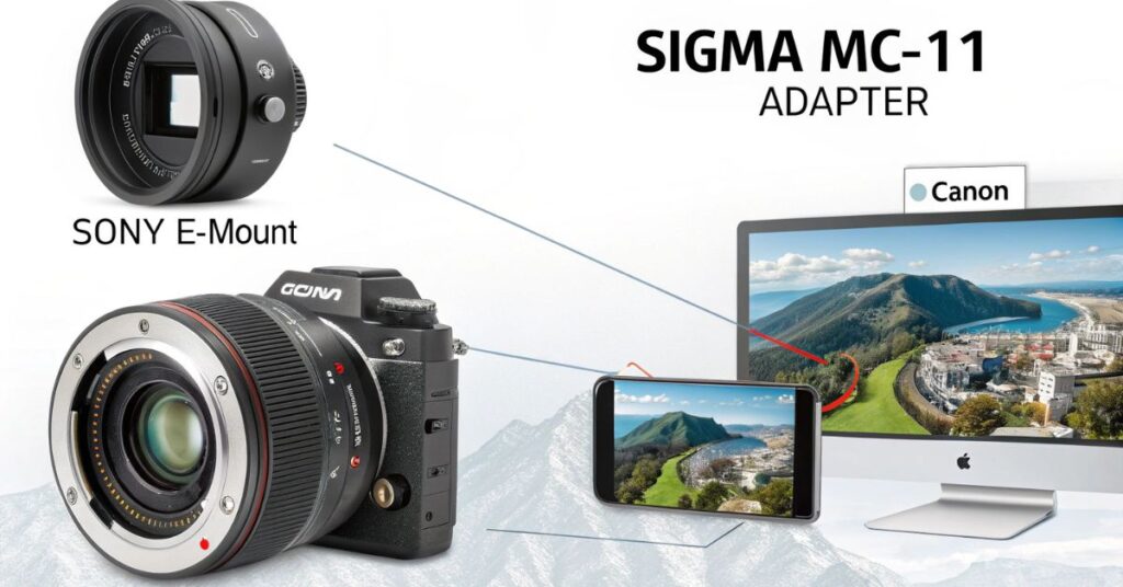 Using Sigma EF-Mount Lenses on Sony