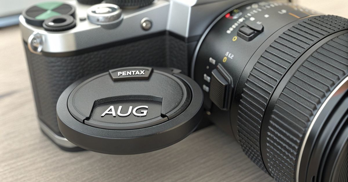 What Is AUG on Pentax Camera Lens Cap?