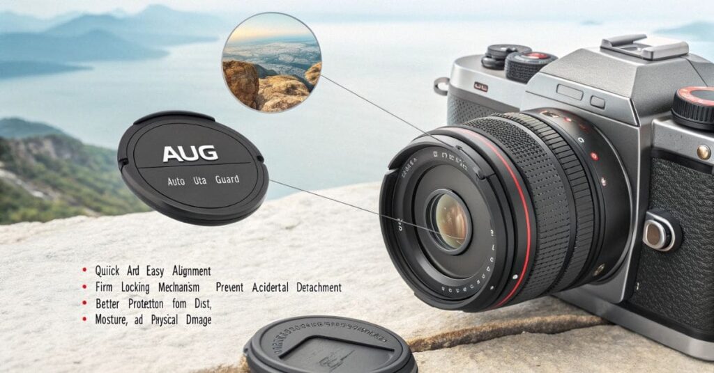What Is AUG on a Pentax Camera Lens Cap?