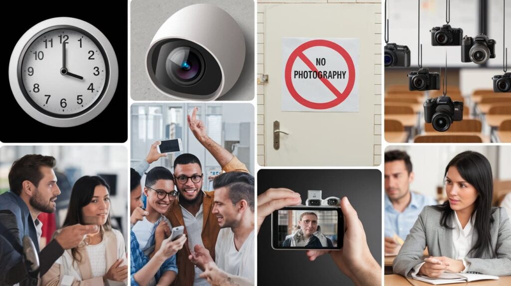 Why is it illegal to have cameras in classrooms​ 