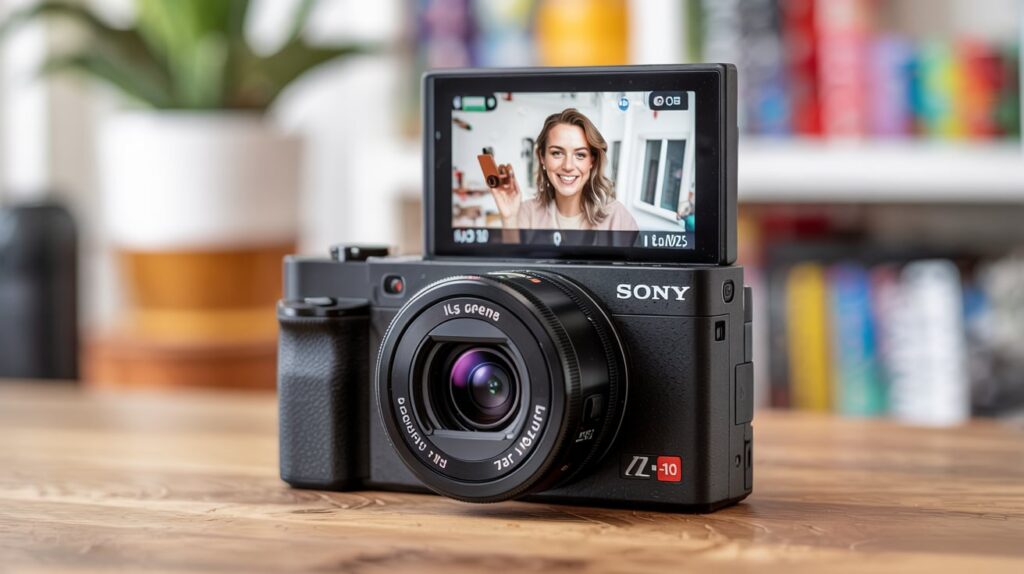 Why do content creators like the Sony ZV-E10?